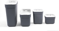 Curver cubo de basura Ready to Collect 30L - gris - plástico reciclado-2