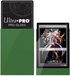 Ultra Pro fundas para cartas Pro-Matte verdes para juegos de cartas 50 unidades