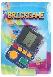 Consola retro Brickgame 23 juegos 6,5x11cm juguete