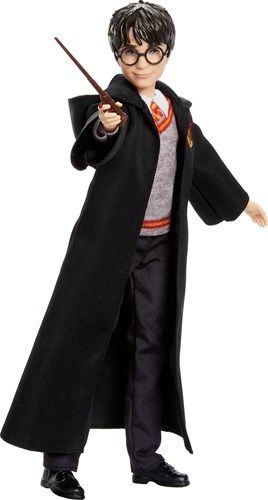 Muñeca fashion Harry Potter - Muñeco Harry Potter con varita y ropa-3