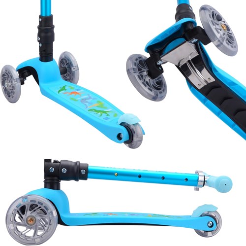 BOLDCUBE Patinete Teeny Fold de 3 ruedas - Océano-2