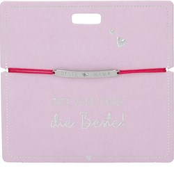 Depesche pulsera regalo para mamá - acero inoxidable con mensaje