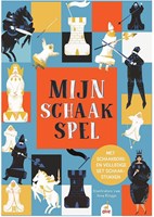 Mondikaarten libro de ajedrez con tablero y piezas para niños