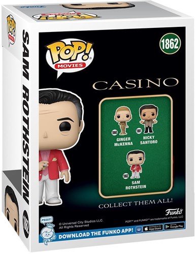 Funko figura de juego Casino Sam Rothstein coleccionable película-3