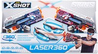 Juguete laser tag Zuru X-Shot Skins Laser 360 set con 2 blasters