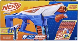 Hasbro NERF N Series Infinite - Lanzador de juguete con 80 dardos