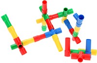 Bouwbuisjes gran set de construcción 95 piezas juguete educativo cartón