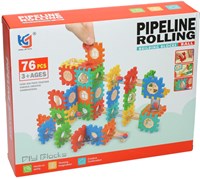 Albatros Hengelsport pista de canicas set de construcción - juguete de construcción 76 piezas
