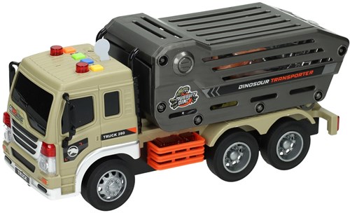 Albatros Hengelsport camión de juguete con dinosaurios - juguete colorido para niños-2