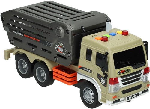 Albatros Hengelsport camión de juguete con dinosaurios - juguete colorido para niños-3