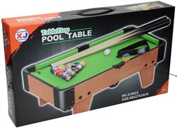 Albatros Hengelsport mesa de billar juguete - mini mesa de billar 48cm negro