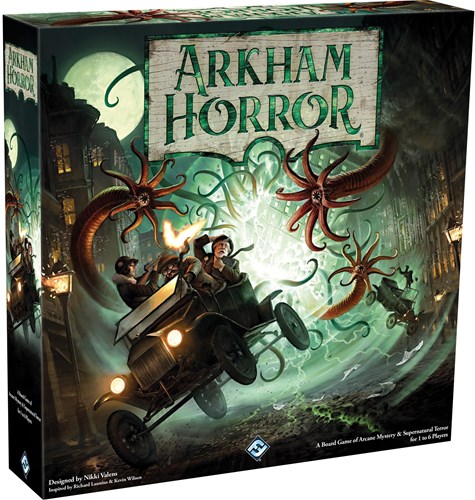 Fantasy Flight Games Arkham Horror juego de mesa tercera edición cooperativo
