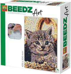 Ses Beedz Art - Cuentas para Planchar Gato - Set Creativo para Amantes de los Gatos