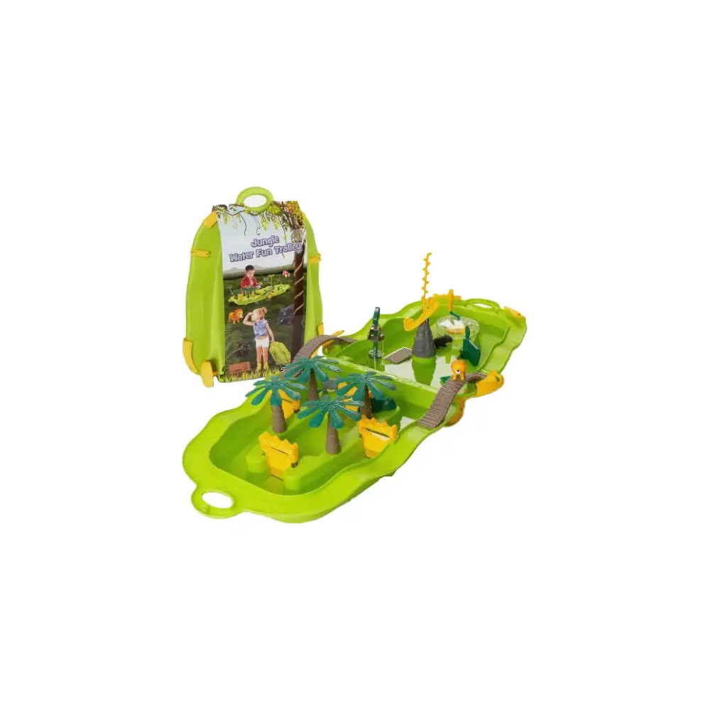 Vedes juguete pista de agua Starplast Jungle Water Fun Trolley maleta