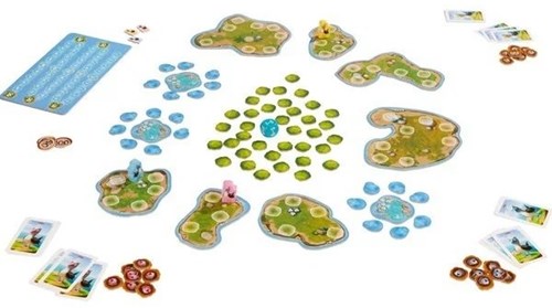 Haba juego de mesa Insularo - juego de estrategia educativo para niños-3