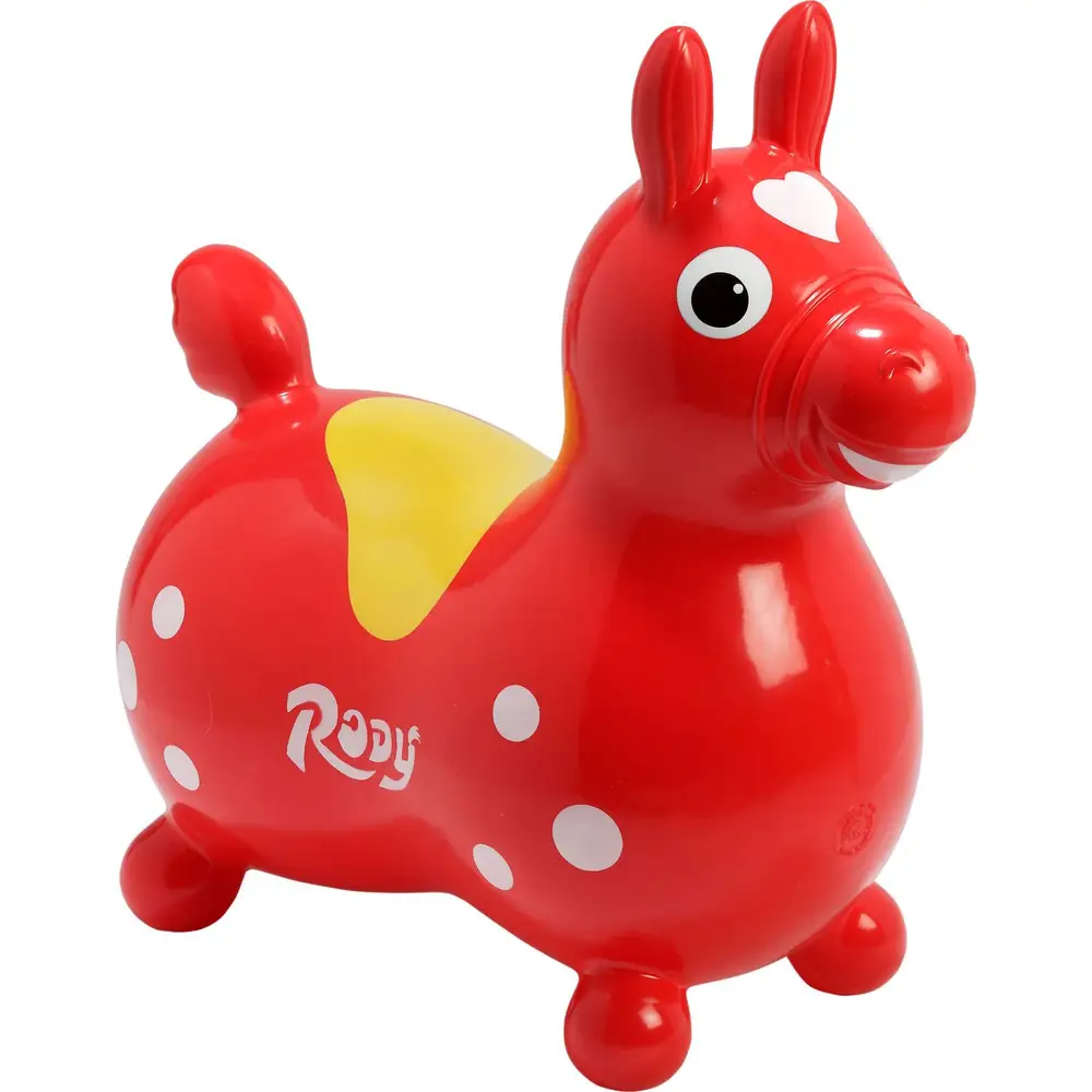 Vedes caballo saltarín Rody rojo - juguete saltador para niños