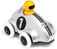 Brio coche de carreras Push & Go plata Edición Especial juguete