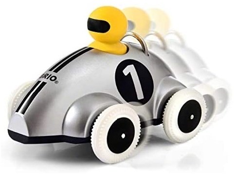 Brio coche de carreras Push & Go plata Edición Especial juguete-3
