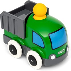 Brio camión de madera Push & Go - vehículo de juguete sostenible para niños pequeños