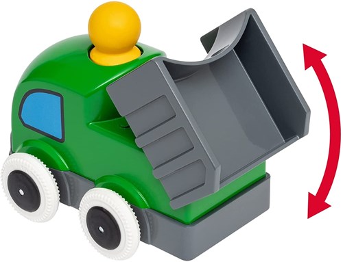 Brio camión de madera Push & Go - vehículo de juguete sostenible para niños pequeños-2