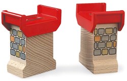 Brio pilares de puente ferroviario - accesorios para vías de tren