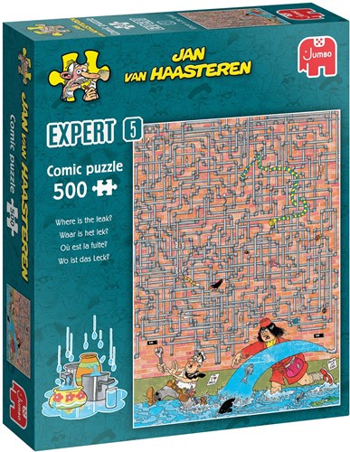 Jumbo puzzle Jan van Haasteren Expert 5 ¿Dónde está la fuga? 500 piezas