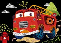 AVENIR Scratch Art Book Mini A6 - Coches-2