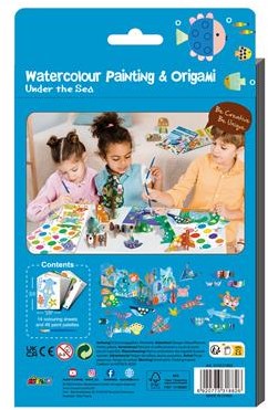 AVENIR Pintura al agua - Animales marinos-3