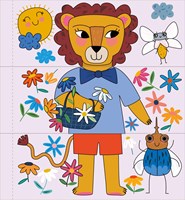 Avenir pintura con agua animales del bosque - libro creativo para niños-2