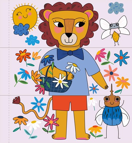 Avenir pintura con agua animales del bosque - libro creativo para niños-2