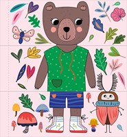 Avenir pintura con agua animales del bosque - libro creativo para niños-3