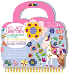 Avenir Foil Art - Libro de unicornios creativo para niños - juguete artístico