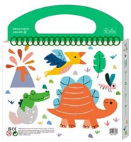 HAKU YOKA Mi primer kit para colorear - Dino Friends-3