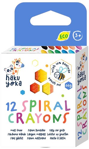 Crayones en espiral HAKU YOKA - 12