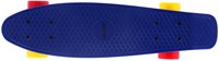Alert skateboard azul 55 cm - monopatín de plástico para niños-3