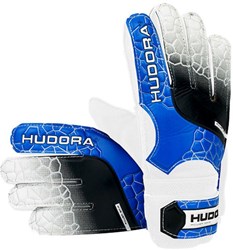 Hudora guantes de portero fútbol talla S con cierre de velcro