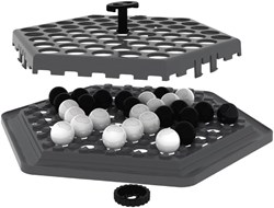Zygomatic juego de estrategia de viaje Abalone GO para 2 jugadores - juego de mesa compacto