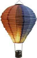 LED Solar Luchtballon vlameffect 29x58cm