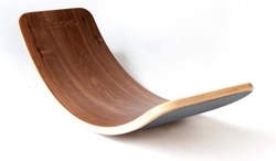 Wobbel Original Walnut felt Mouse