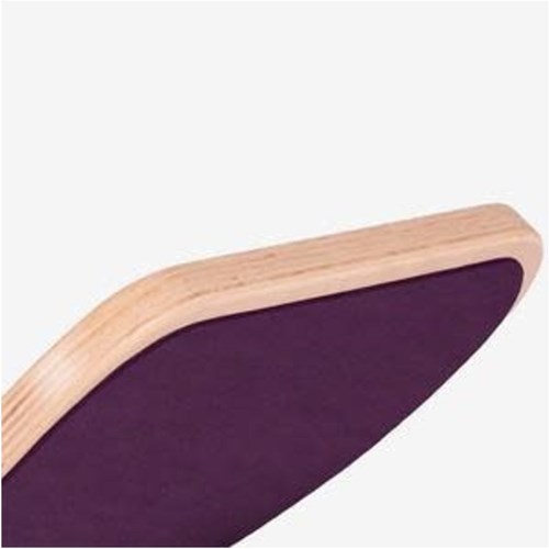 Wobbel Original Transparent lacquer felt Aubergine (71)-2