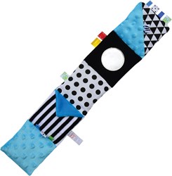 Mom's Care libro para bebés azul - juguete sensorial suave para bebés