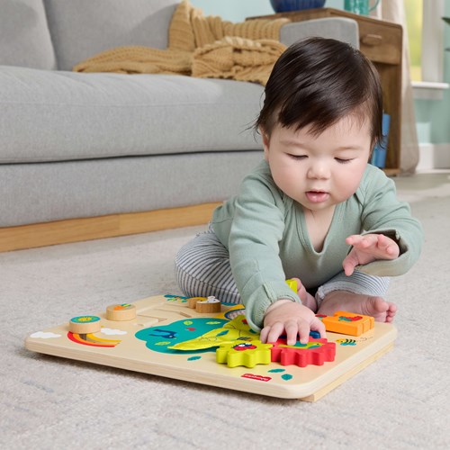 Mattel juguete de actividad de madera Fisher-Price para niños pequeños-3
