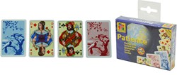 HOT Exclusive cartas de juego Paciencia set doble 1/2 cartón