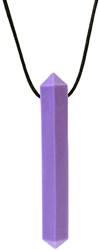ARK Therapeutic collar mordedor juguete sensorial lavanda XXT - resistente Discrete, edelsteenvormige kauwketting voor kalmerende orale input bij kinderen, tieners en volwassenen.