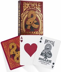 Bicycle cartas de póker - Snake - Baraja premium - Año de la Serpiente