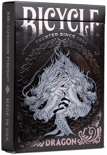Bicycle cartas Black Dragon - Baraja de Poker Premium - Colección Dragón-2