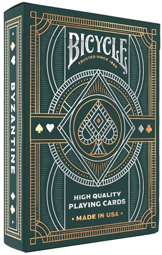 Bicycle cartas de póker premium - Baraja de lujo Byzantine-2