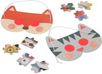 Petit Collage puzzle festival de animales cartón FSC infantil-2