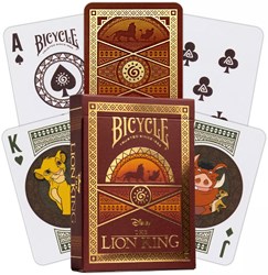 Bicycle cartas de juego Lion King Disney - Cartas de póker - Calidad premium