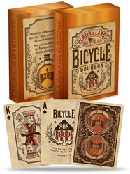 Bicycle naipes - Poker Bourbon - Baraja premium